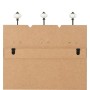 FAMILY RULES Wandgarderobe mit 6 Haken 120x40 cm von vidaXL, Hut- und Garderobenständer - Ref: Foro24-245854, Preis: 67,42 €,...