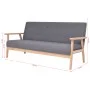Dark Gray 3-Piece Fabric Sofa Set by , Sofas - Ref: Foro24-274926, Price: 681,15 €, Discount: %
