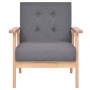 Dunkelgraues 2-teiliges Stoffsofa-Set von , Sofas - Ref: Foro24-274924, Preis: 479,08 €, Rabatt: %