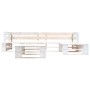 4-teiliges Garten-Palettenmöbel-Set aus weißem Holz von , Gartensets - Ref: Foro24-277391, Preis: 261,89 €, Rabatt: %