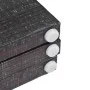 Biombo divisor plegable 228x170 cm plumas blanco y negro de vidaXL, Divisores de ambientes - Ref: Foro24-245892, Precio: 176,...