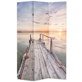 Klappbarer Raumteiler 120x170 cm See von vidaXL, Raumteiler - Ref: Foro24-245881, Preis: 89,32 €, Rabatt: %