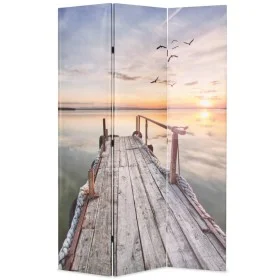 Klappbarer Raumteiler 120x170 cm See von vidaXL, Raumteiler - Ref: Foro24-245881, Preis: 83,62 €, Rabatt: %