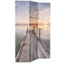 Biombo divisor plegable 120x170 cm lago de vidaXL, Divisores de ambientes - Ref: Foro24-245881, Precio: 85,60 €, Descuento: %
