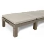 Keter Daytona lounger with cushion in cappuccino color by , Loungers - Ref: Foro24-441308, Price: 170,78 €, Discount: %
