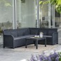 Keter Elemento sofá rinconero de jardín Rosalie grafito de , Sofás de exterior - Ref: Foro24-441301, Precio: 236,25 €, Descue...
