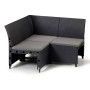 Keter Elemento sofá rinconero de jardín Rosalie grafito de , Sofás de exterior - Ref: Foro24-441301, Precio: 236,25 €, Descue...