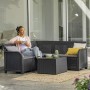 Keter Elemento sofá rinconero de jardín Rosalie grafito de , Sofás de exterior - Ref: Foro24-441301, Precio: 236,25 €, Descue...