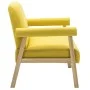2 seater yellow fabric sofa by , Sofas - Ref: Foro24-246652, Price: 209,31 €, Discount: %