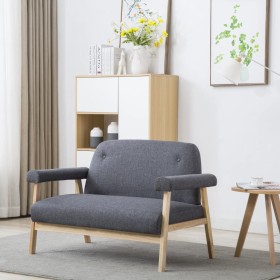 2 seater sofa dark gray fabric by , Sofas - Ref: Foro24-246646, Price: 208,53 €, Discount: %
