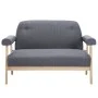 2 seater sofa dark gray fabric by , Sofas - Ref: Foro24-246646, Price: 202,90 €, Discount: %