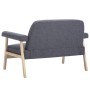 2 seater sofa dark gray fabric by , Sofas - Ref: Foro24-246646, Price: 208,53 €, Discount: %