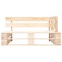 Garden pallet corner sofa impregnated pine wood by , Modular outdoor sofas - Ref: Foro24-3066609, Price: 156,47 €, Discount: %