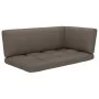 Garden pallet corner sofa impregnated pine wood by , Modular outdoor sofas - Ref: Foro24-3066609, Price: 136,31 €, Discount: %