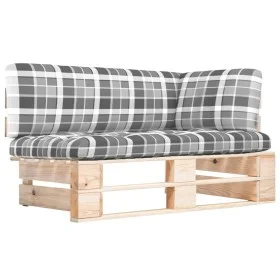 Garden pallet corner sofa impregnated pine wood by , Modular outdoor sofas - Ref: Foro24-3066614, Price: 123,37 €, Discount: %