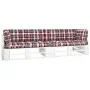 2-Sitzer-Palettensofa mit weiß imprägnierten Kiefernholzkissen von , Gartensets - Ref: Foro24-3066649, Preis: 249,09 €, Rabat...