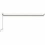 Cream manual retractable awning 500x350 cm by , Awnings - Ref: Foro24-3069222, Price: 503,38 €, Discount: %