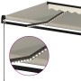 Cream manual retractable awning 500x350 cm by , Awnings - Ref: Foro24-3069222, Price: 503,38 €, Discount: %