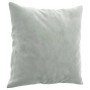 3-seater sofa with light gray velvet cushions 180 cm by , Sofas - Ref: Foro24-3200955, Price: 298,22 €, Discount: %