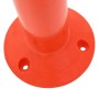Plastic traffic control bollards 75 cm 5 units by vidaXL, Parking signs and fords - Ref: Foro24-142829, Price: 98,02 €, Disco...