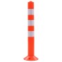 Plastic traffic control bollards 75 cm 2 units by vidaXL, Parking signs and fords - Ref: Foro24-142828, Price: 55,38 €, Disco...