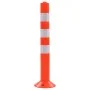Plastic traffic control bollards 75 cm 2 units by vidaXL, Parking signs and fords - Ref: Foro24-142828, Price: 54,34 €, Disco...
