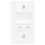 Hohes weißes Sideboard aus Sperrholz von , Sideboards - Ref: Foro24-3185367, Preis: 162,82 €, Rabatt: %