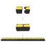 Kabelbrückenrampen 2 Stück 1 Kanal Gummi 100 cm von vidaXL, Straßen- und Verkehrszeichen - Ref: Foro24-142833, Preis: 71,61 €...