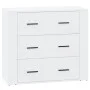Sideboards 3 Stück weißes Sperrholz von , Sideboards - Ref: Foro24-3185423, Preis: 274,37 €, Rabatt: %