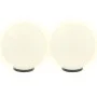 Set LED-Kugellampen 2 kugelförmige Stücke 40 cm PMMA von vidaXL, Außenbeleuchtung - Ref: Foro24-50657, Preis: 120,89 €, Rabat...