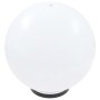 Set of 2 spherical LED ball lamps 40 cm PMMA by vidaXL, Outdoor lighting - Ref: Foro24-50657, Price: 110,45 €, Discount: %