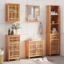 Conjunto de muebles de baño 5 piezas madera maciza de nogal de , Muebles de baño - Ref: Foro24-3185786, Precio: 417,66 €
