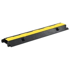 Cable protector ramp 1 channel rubber 100 cm by vidaXL, Road and traffic signs - Ref: Foro24-142832, Price: 45,81 €, Discount: %