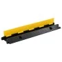 Cable protector ramp 1 channel rubber 100 cm by vidaXL, Road and traffic signs - Ref: Foro24-142832, Price: 45,81 €, Discount: %