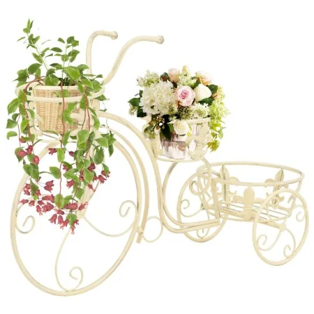 Vintage-style metal bicycle-shaped plant stand by vidaXL, Pot stands - Ref: Foro24-245931, Price: 62,98 €, Discount: %