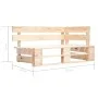 4-piece pallet furniture and impregnated pine wood cushions by , Garden sets - Ref: Foro24-3066822, Price: 309,65 €, Discount: %