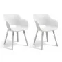 Keter Sillas de jardín Akola 2 unidades blanco de , Sillas de jardín - Ref: Foro24-422806, Precio: 117,27 €, Descuento: %
