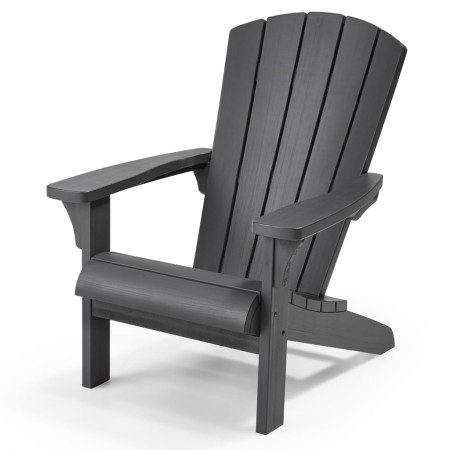 Keter Silla Adirondack Troy color grafito de , Sillas de jardín - Ref: Foro24-428406, Precio: 154,82 €, Descuento: %