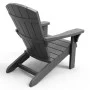 Keter Adirondack Chair Troy graphite color by , Garden chairs - Ref: Foro24-428406, Price: 154,82 €, Discount: %