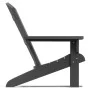 Keter Adirondack Chair Troy graphite color by , Garden chairs - Ref: Foro24-428406, Price: 154,82 €, Discount: %