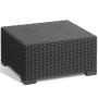 Keter Garden Table California Graphite 197421 by , Modular outdoor sofas - Ref: Foro24-420001, Price: 71,62 €, Discount: %