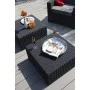 Keter Garden Table California Graphite 197421 by , Modular outdoor sofas - Ref: Foro24-420001, Price: 72,01 €, Discount: %