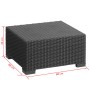 Keter Garden Table California Graphite 197421 by , Modular outdoor sofas - Ref: Foro24-420001, Price: 71,62 €, Discount: %