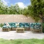 Garden furniture set 8 pieces impregnated pine wood by , Garden sets - Ref: Foro24-3186584, Price: 467,85 €, Discount: %