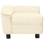 Cremefarbenes Hundesofa aus Plüsch, 72 x 45 x 30 cm von , Betten für Hunde - Ref: Foro24-171042, Preis: 102,31 €, Rabatt: %