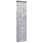 Brauner und beiger Chenille-Moskitonetzvorhang 90x200 cm von , Moskitonetze für Fenster - Ref: Foro24-315130, Preis: 62,22 €,...