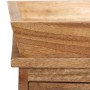 Mesa auxiliar de madera maciza de mango 65x40x76 cm en Mesas auxiliares | Comprar online en Foro24