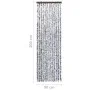Brauner und beiger Chenille-Moskitonetzvorhang 90x200 cm von , Moskitonetze für Fenster - Ref: Foro24-315130, Preis: 62,22 €,...