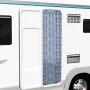 Cortina mosquitera plateada chenilla 90x200 cm de , Mosquiteras para ventanas - Ref: Foro24-315139, Precio: 68,01 €, Descuent...