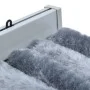 Silver chenille mosquito net curtain 90x200 cm by , Mosquito nets for windows - Ref: Foro24-315139, Price: 60,86 €, Discount: %